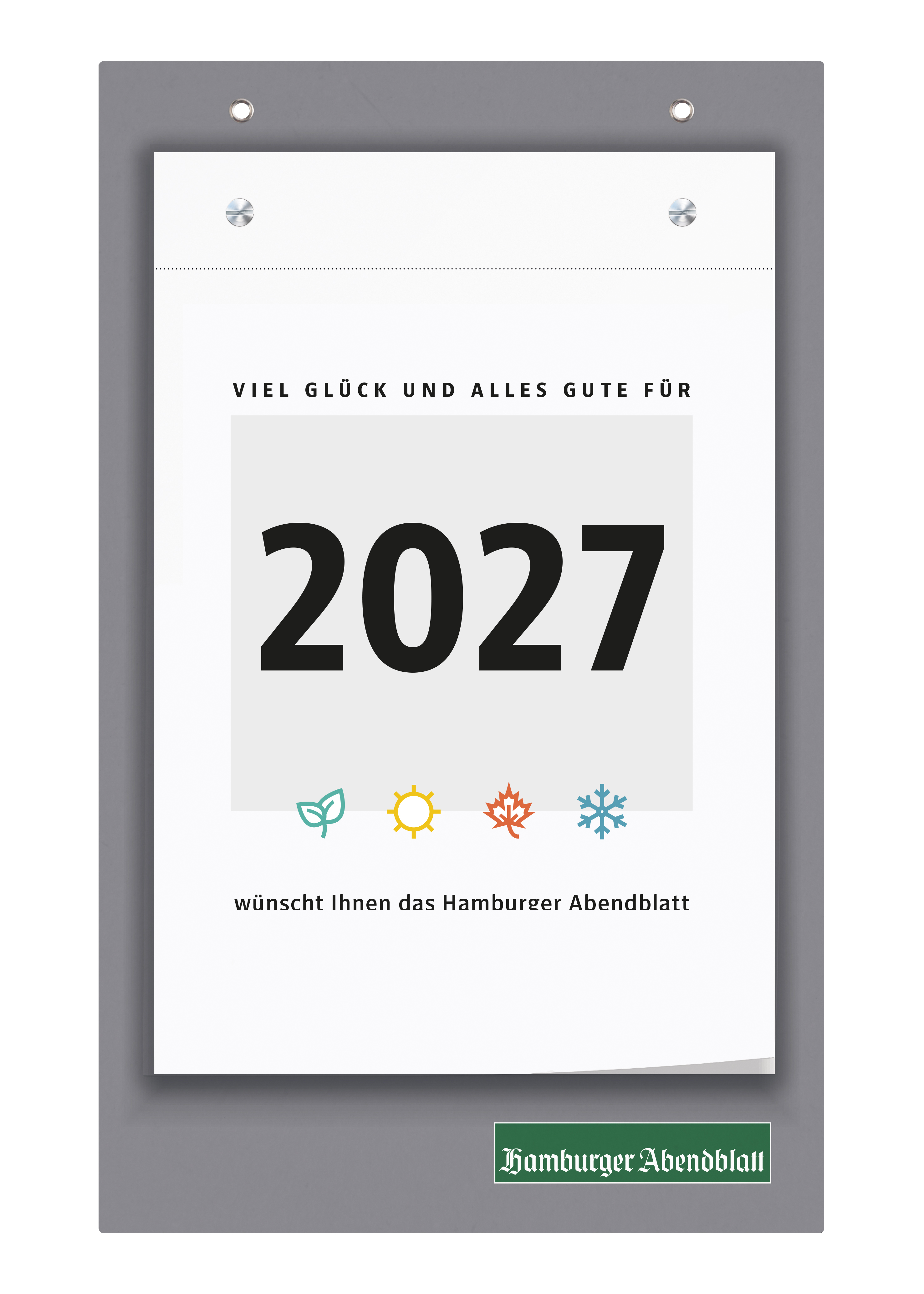 Abreißkalender Hamburger Abendblatt 2027