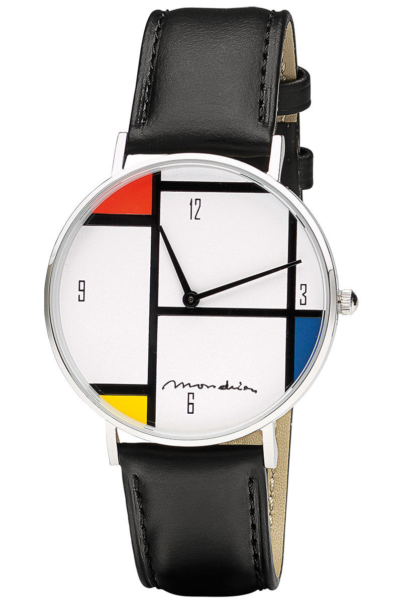 Armbanduhr – Künstler Mondrian - Tableau Nr. IV