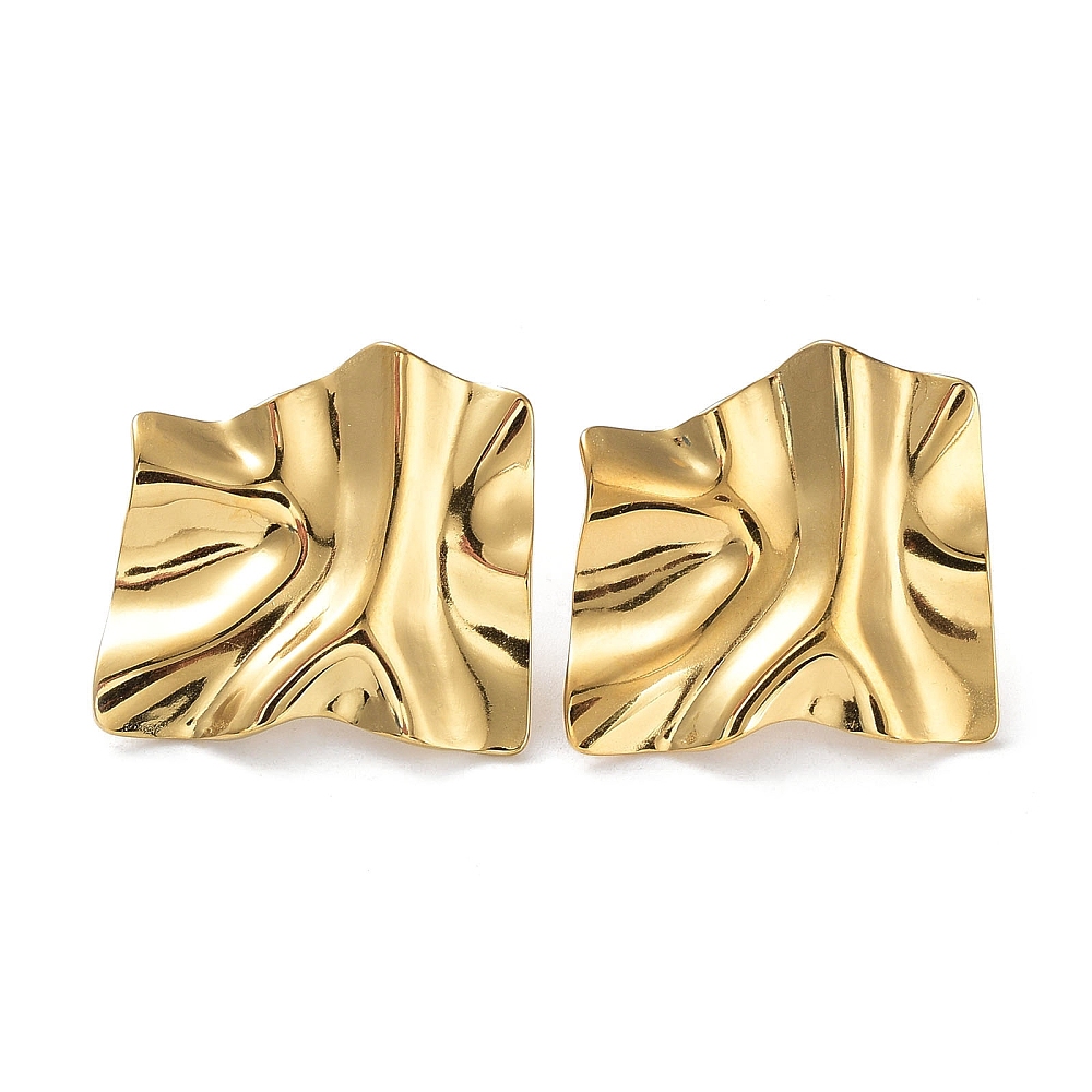 Ohrstecker | vergoldet & verschmolzen