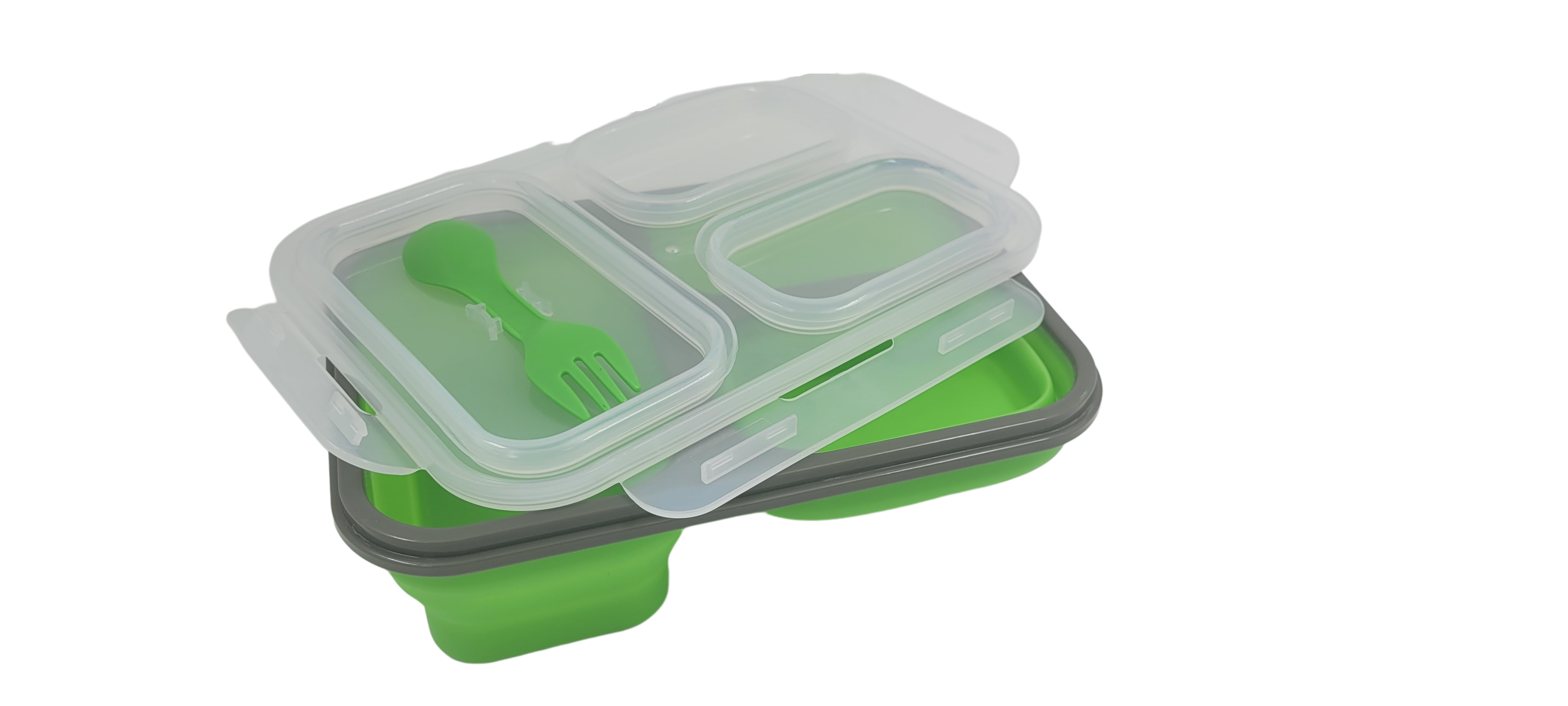 Faltbare Lunchbox inkl. Göffel