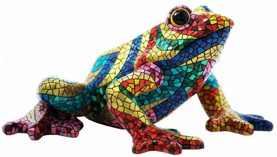 Mosaikfigur | Frosch