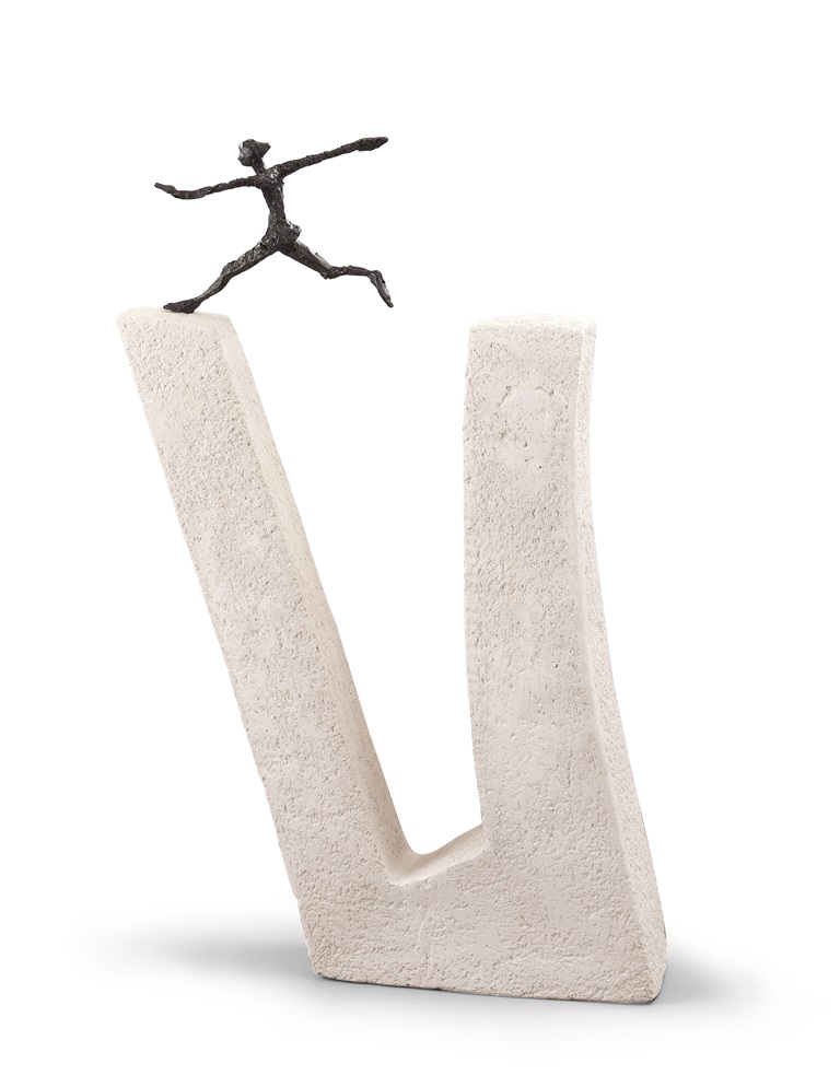 Skulptur | Wer nicht wagt...