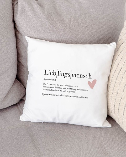 Kissen Lieblingsmensch