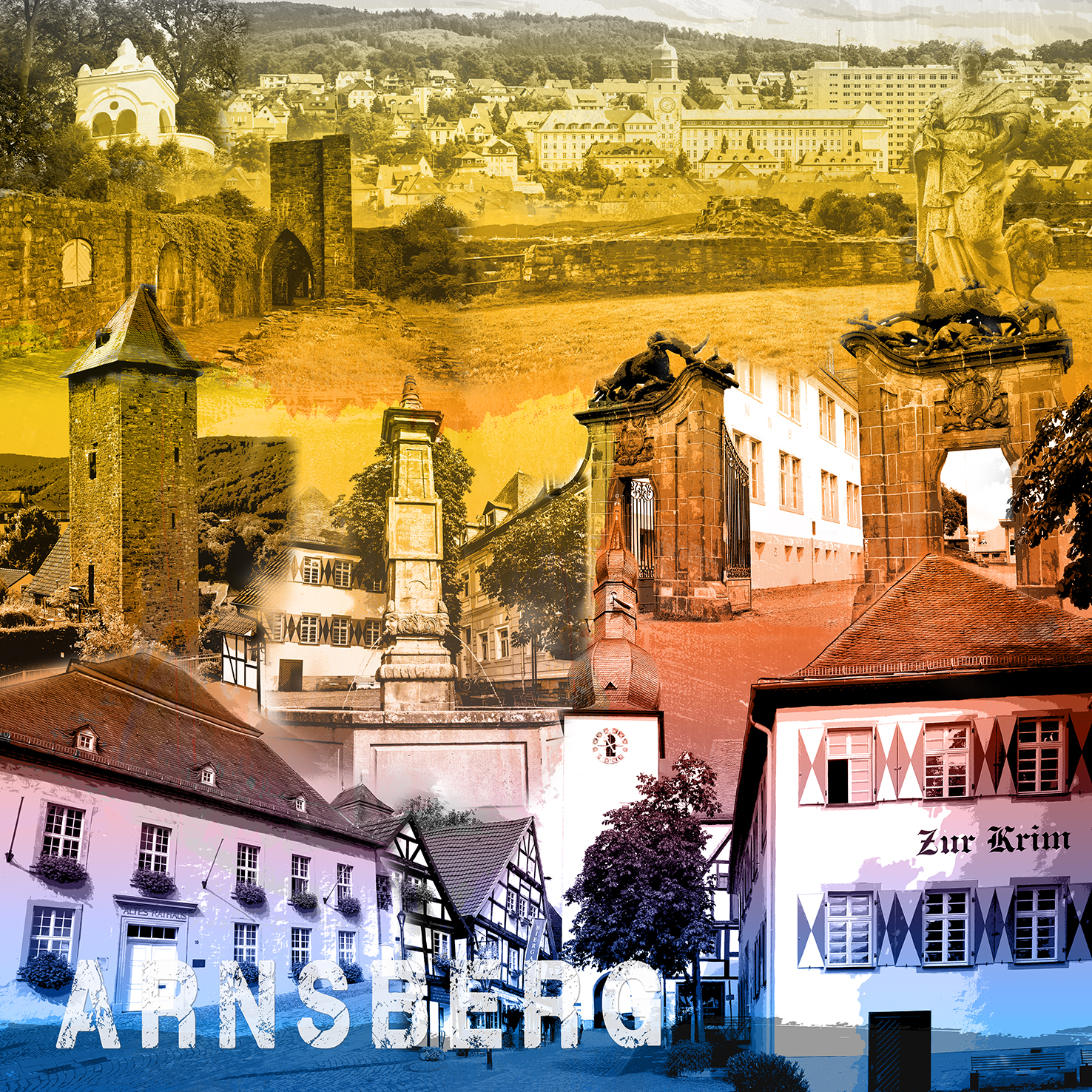 Stadtcollage Arnsberg
