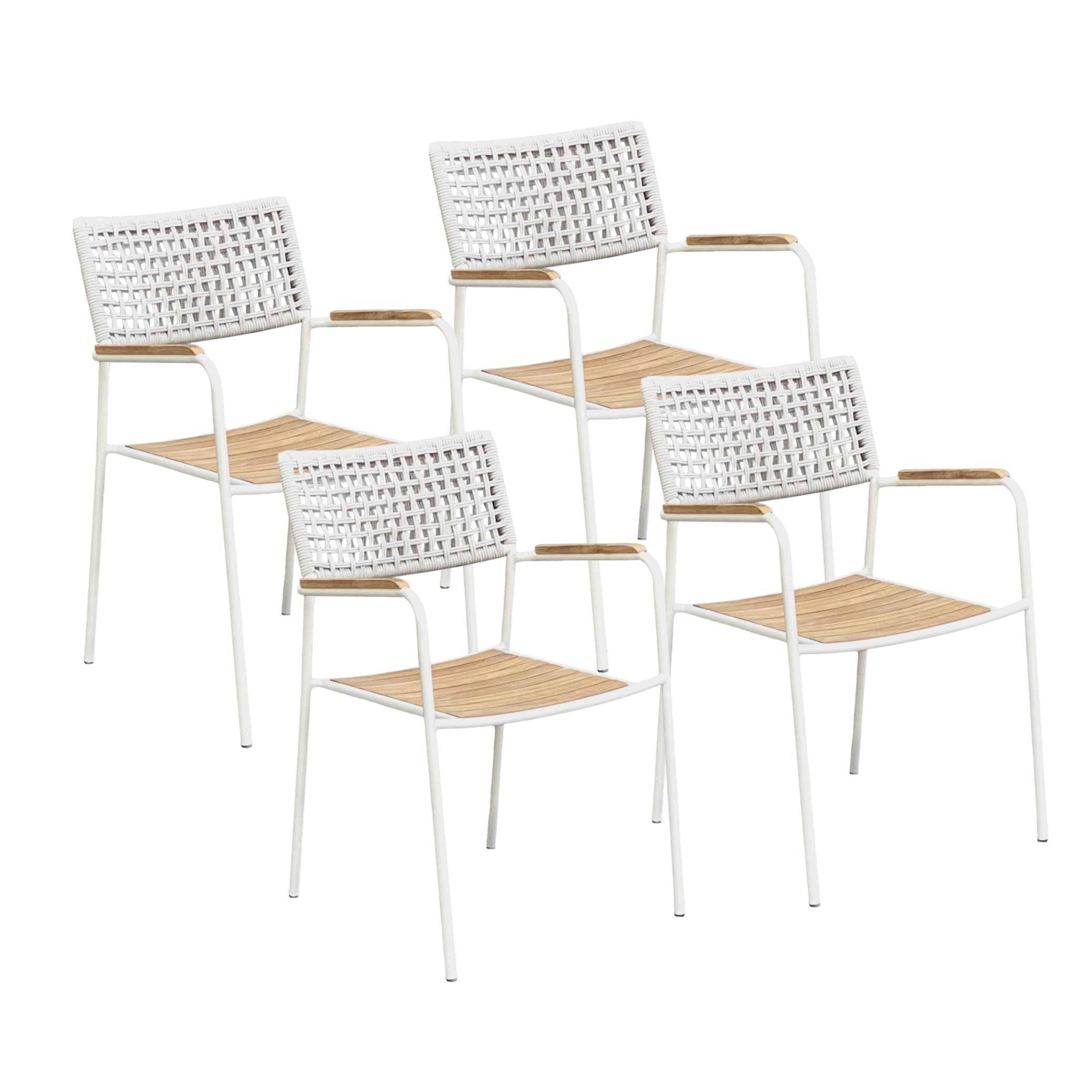 Stapelstuhl 4er Set – Carmel