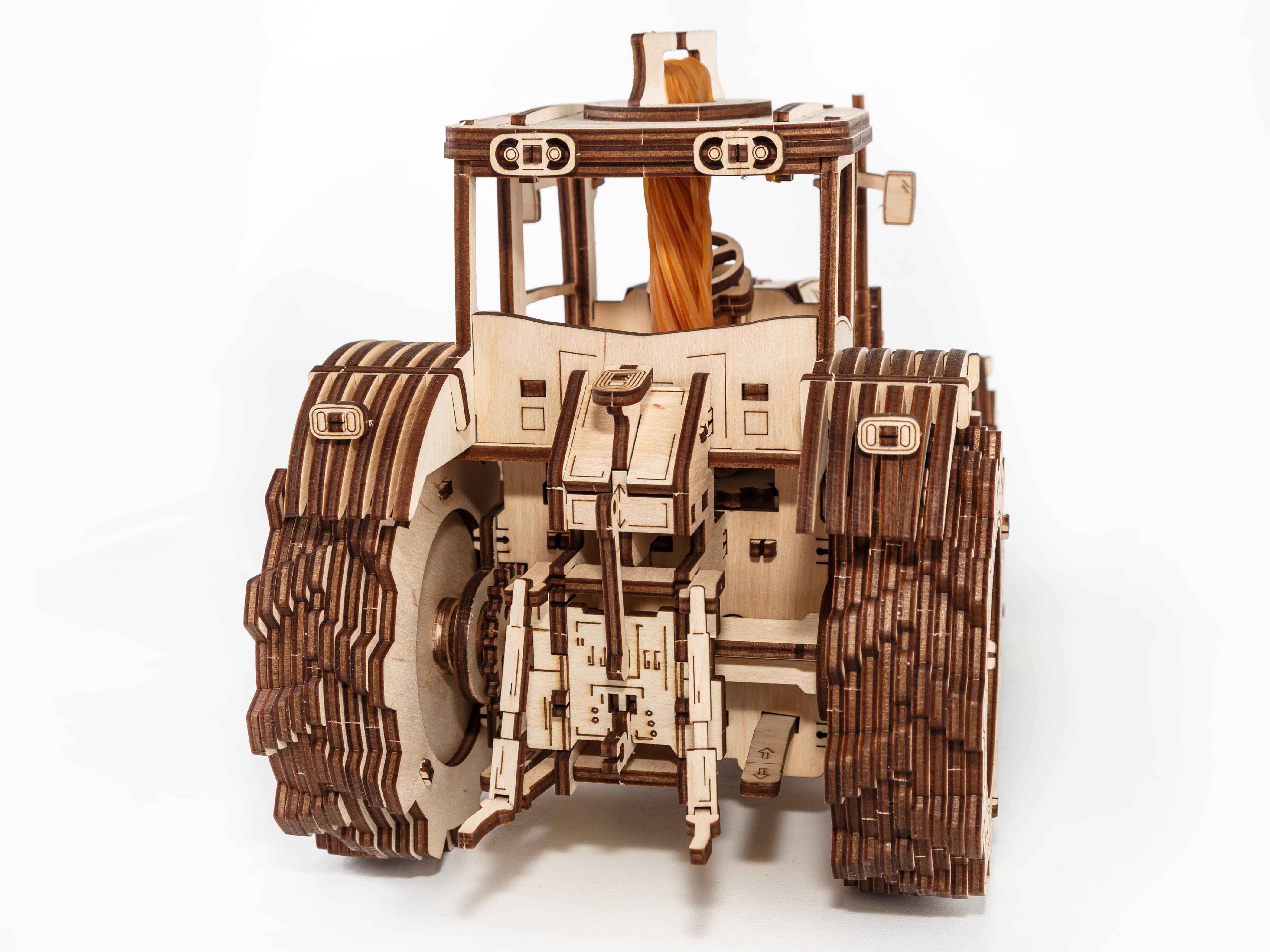 Holzpuzzle - 3D Traktor