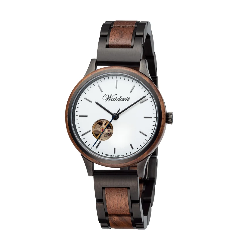 Armbanduhr | Silva Walnussholz Automatik
