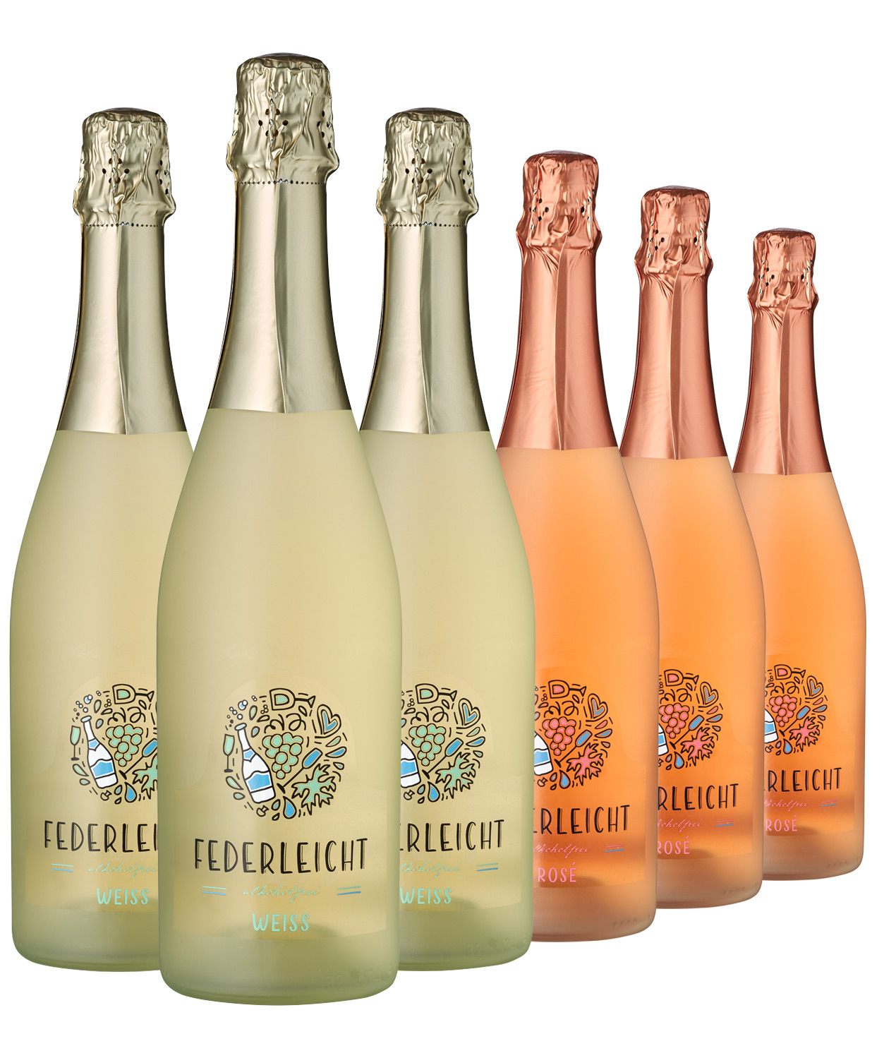 Alkoholfreier Sekt - 6er Paket