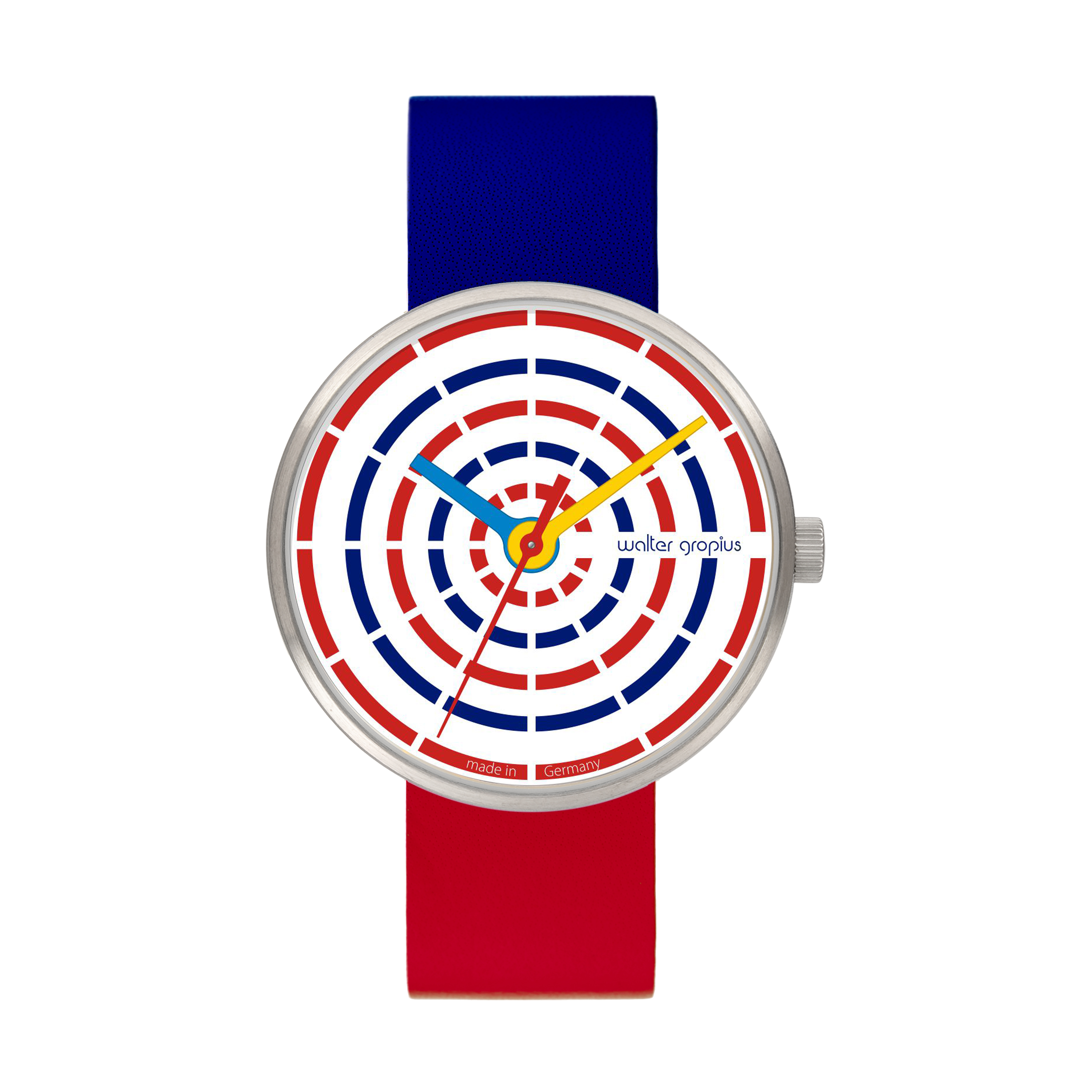 Armbanduhr | Limited Edition Lederband | Walter Gropius – Space Loop