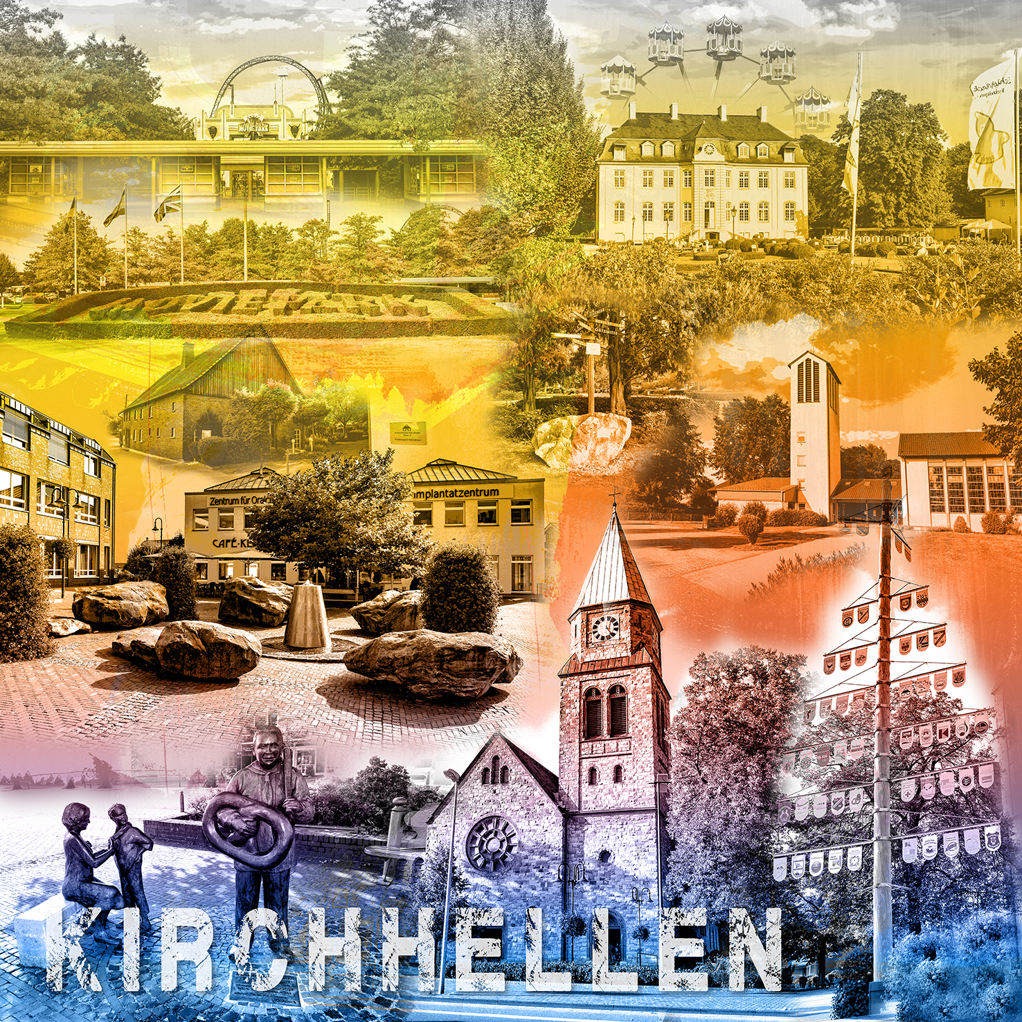 Stadtcollage Kirchhellen