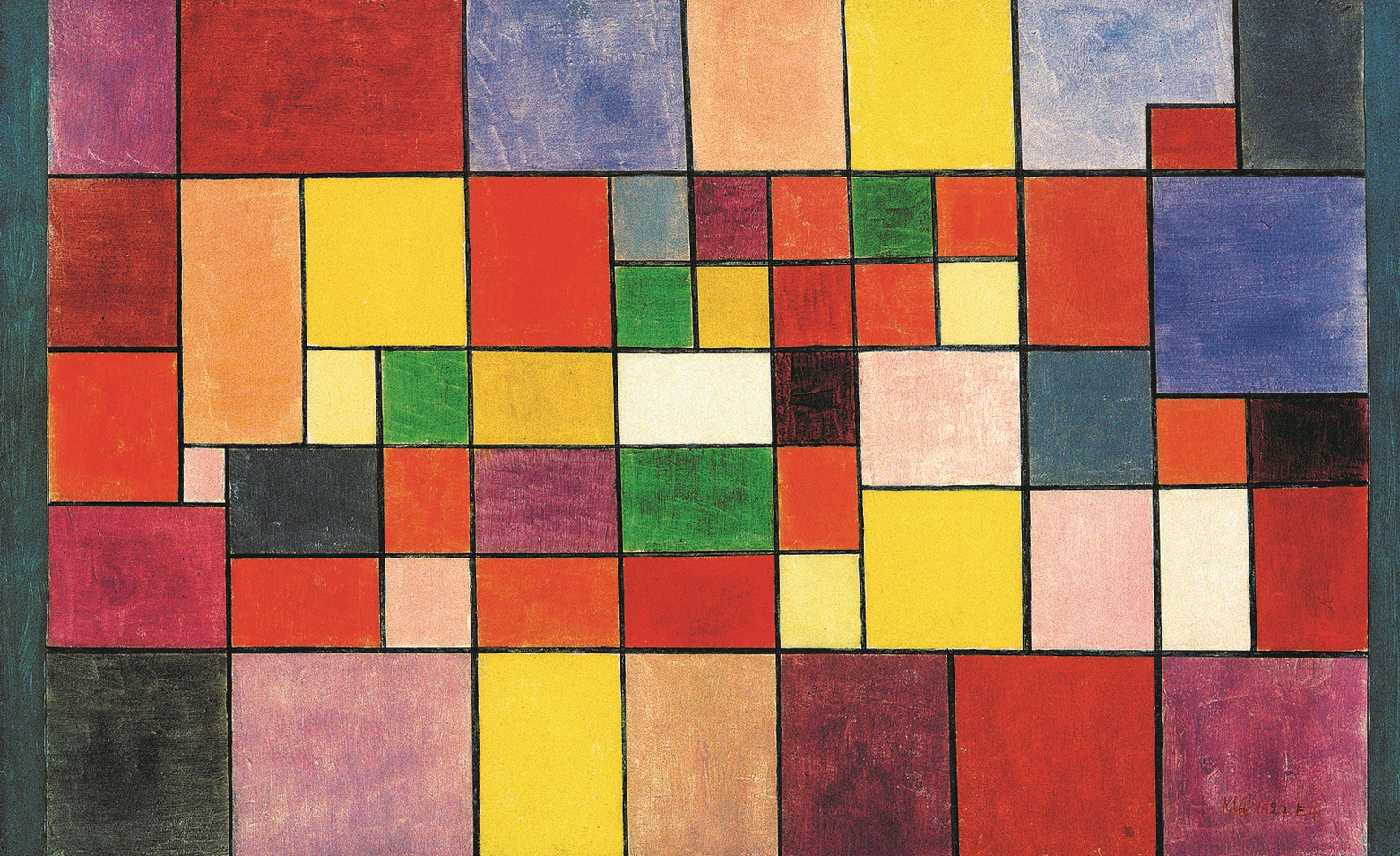 Gemälde Harmonie der nördlichen Flora - Paul Klee