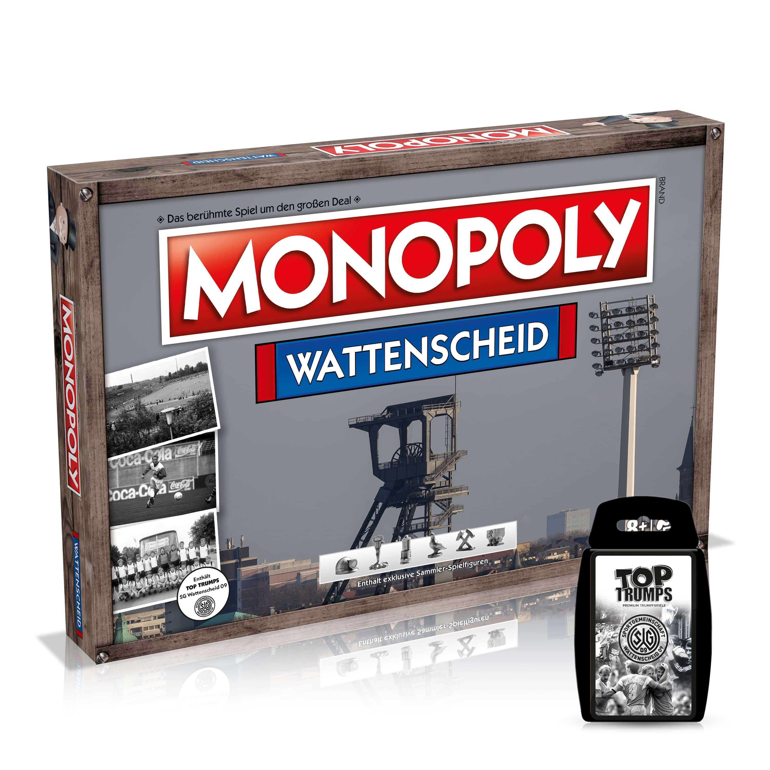 Monopoly Städteedition - Wattenscheid inkl. Top Trumps