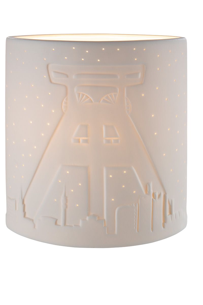 Lampe aus Porzellan | Ruhrpott