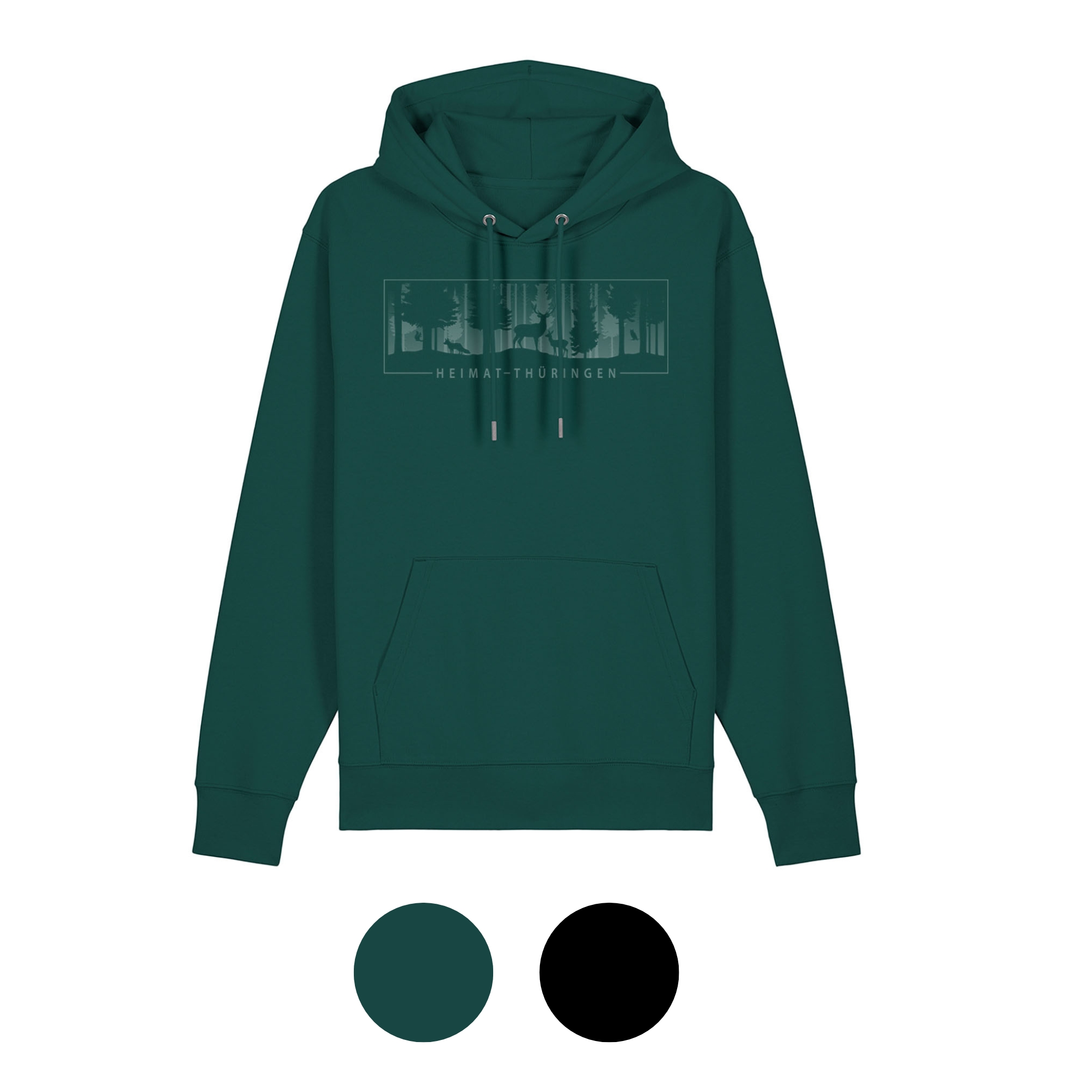 Hoodie Unisex Heimat Thüringen